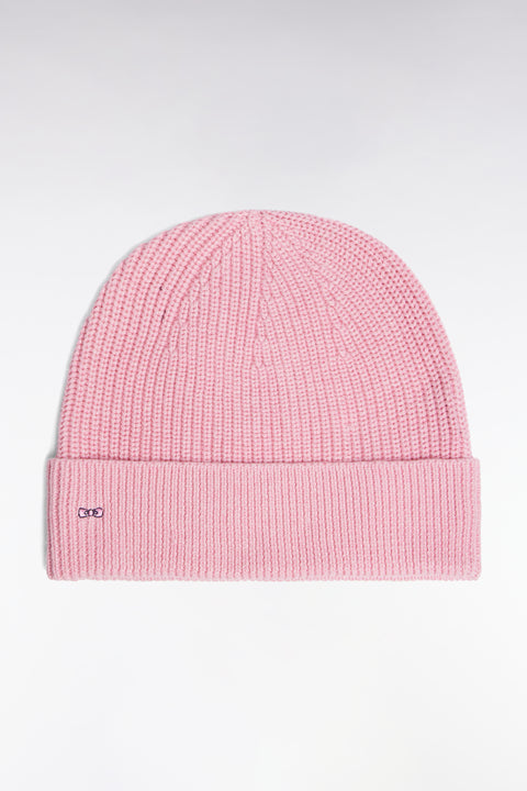 Bonnet en coton rose - Image 1