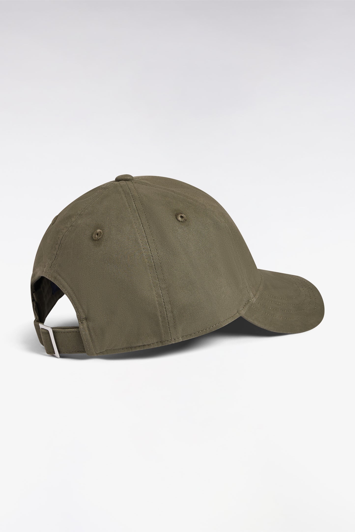 Casquette en piqué coton kaki