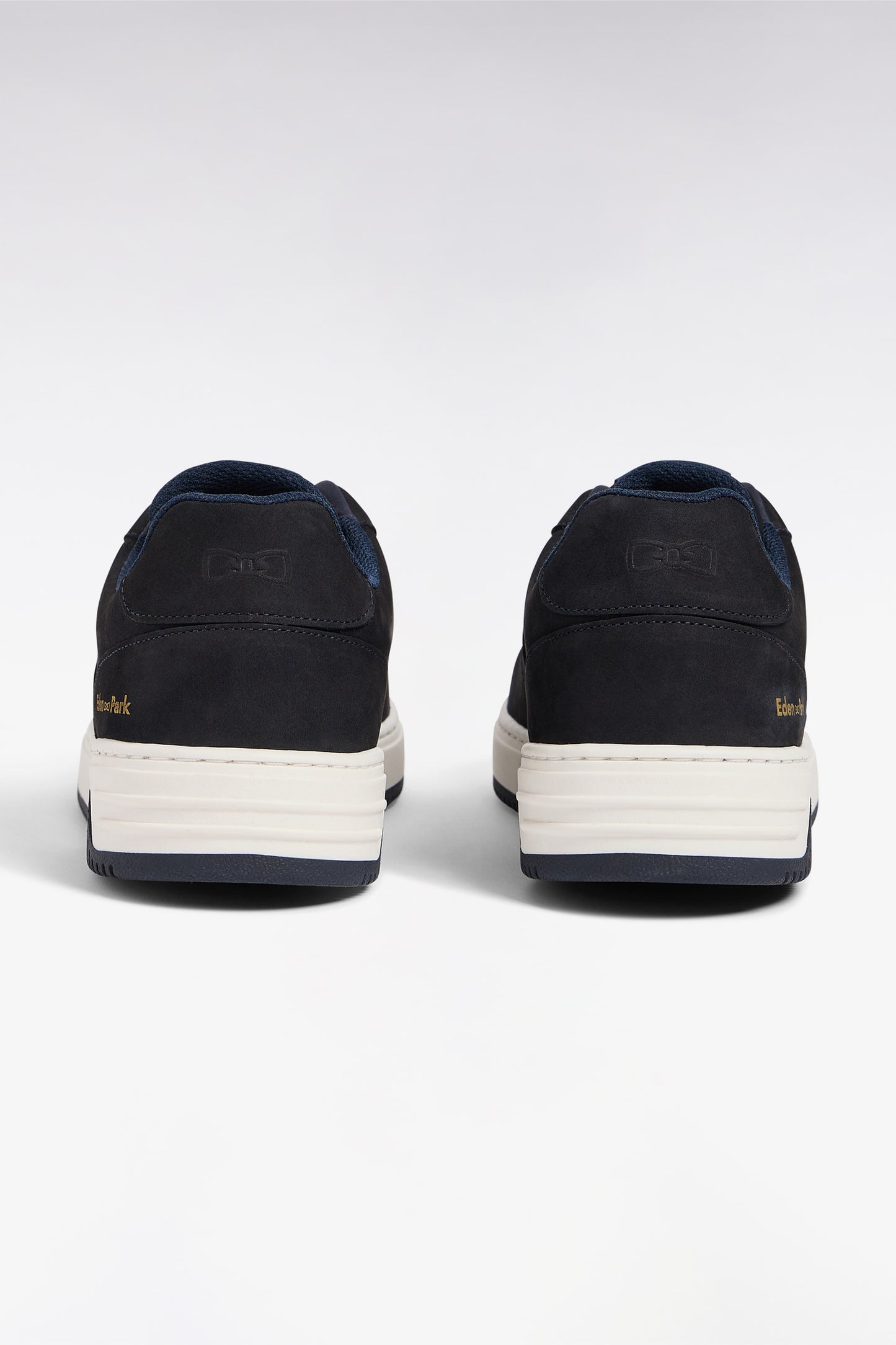 Sneakers en cuir suédé marine