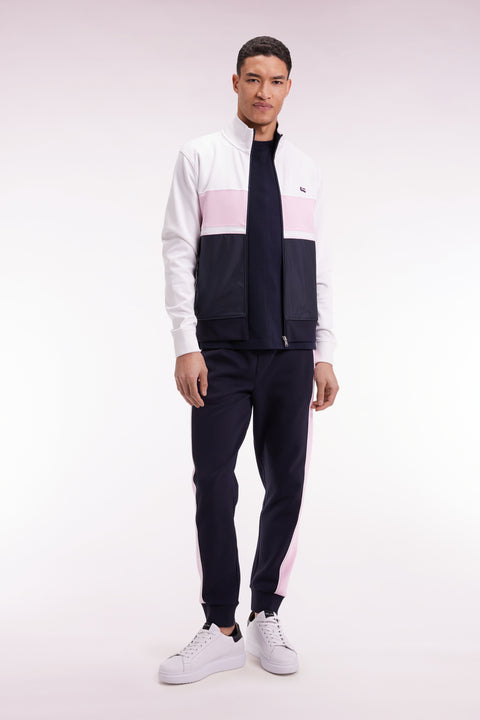 Sweatshirt en coton mélangé rose - Image 1