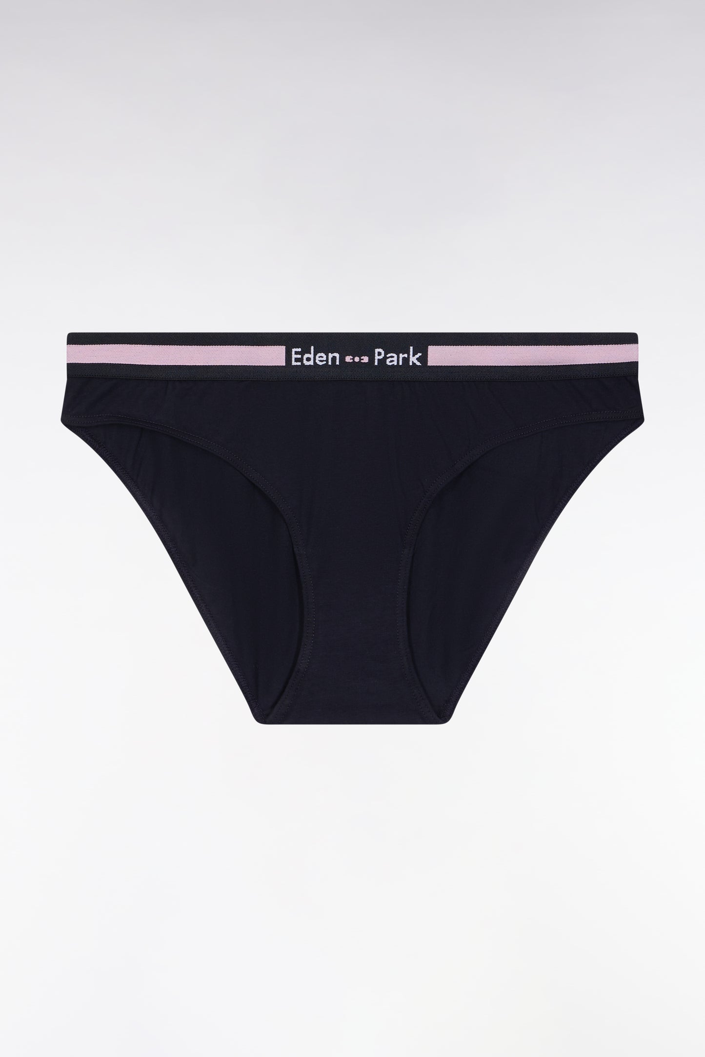 Culotte en jersey stretch marine à logo