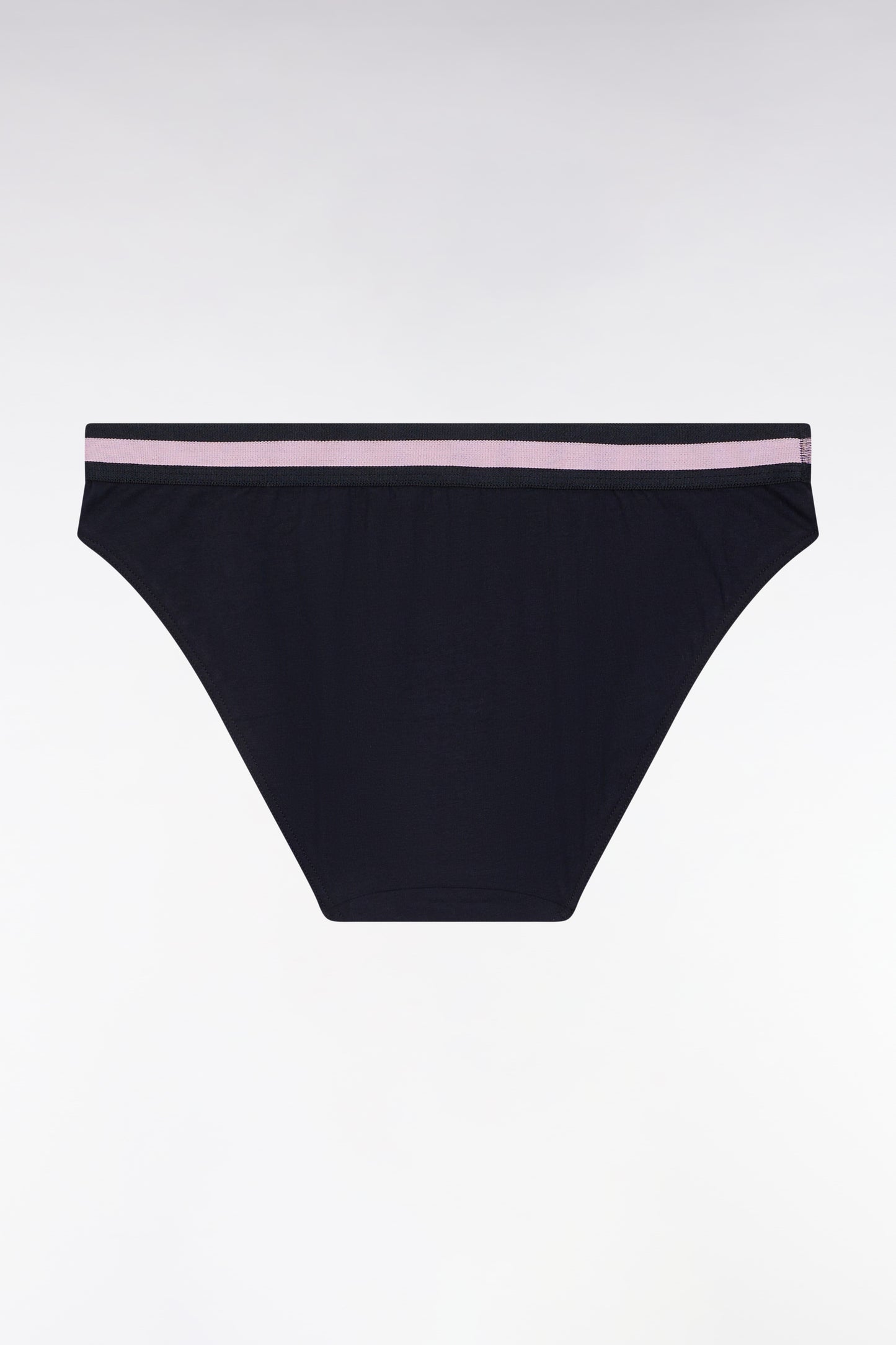 Culotte en jersey stretch marine à logo