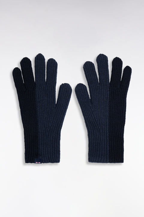 Gants en laine marine - Image 1