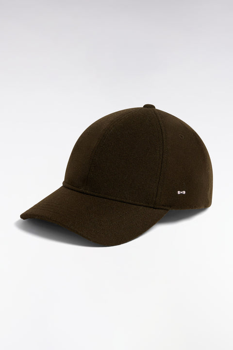 Casquette hiver unie kaki - Image 1