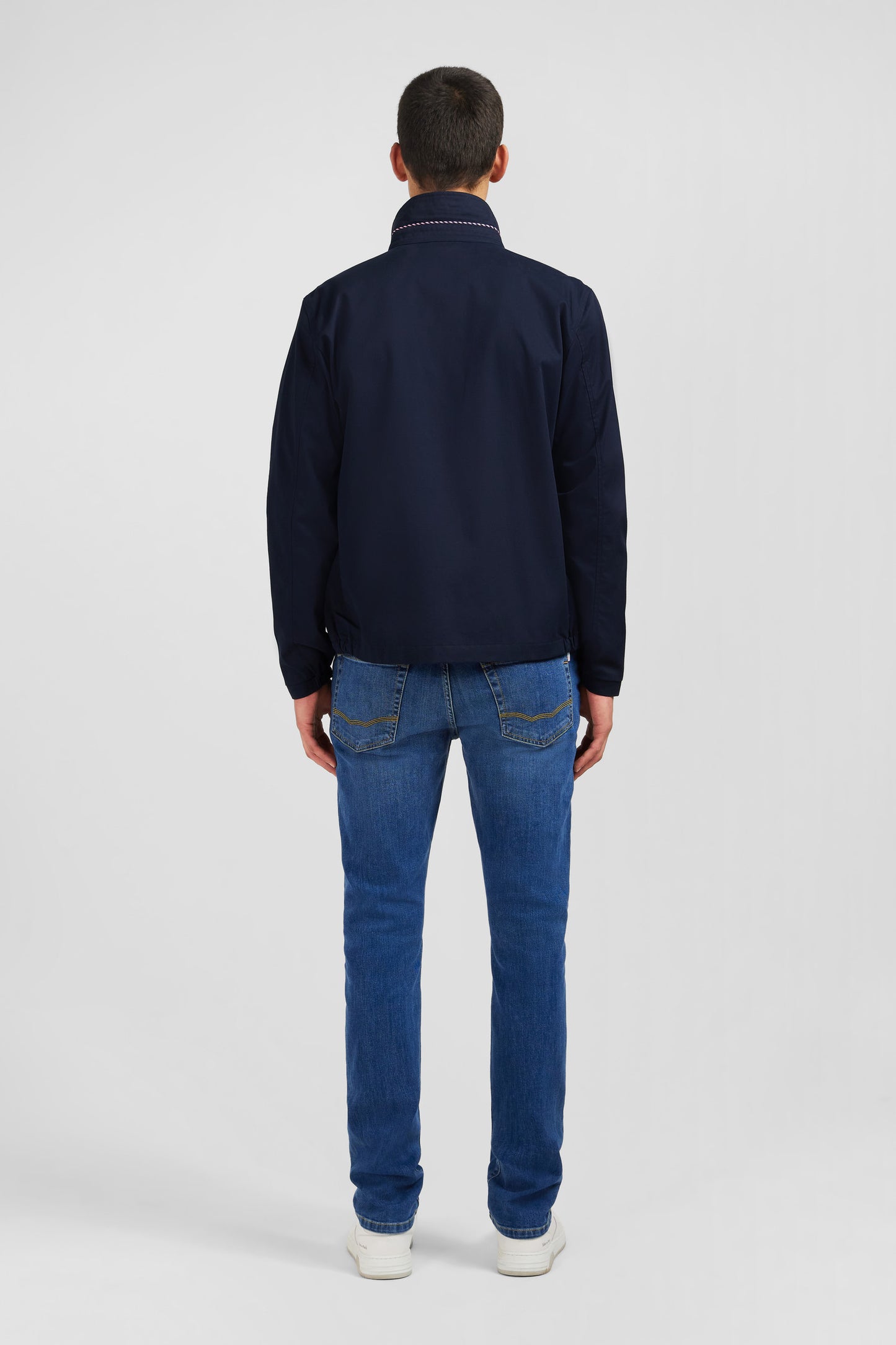 Blouson bleu foncé rembourré