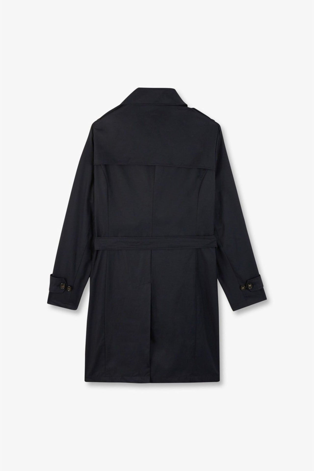 Trench coat déperlant bleu marine