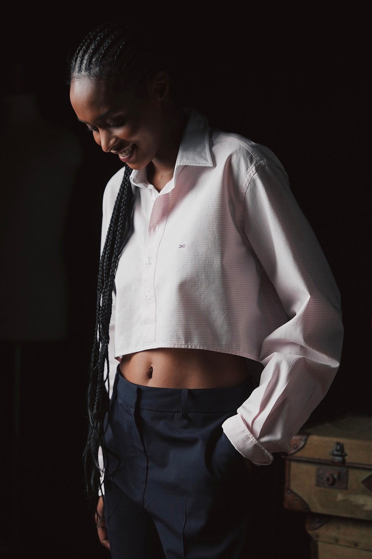 Chemise eden park rayé hotsell