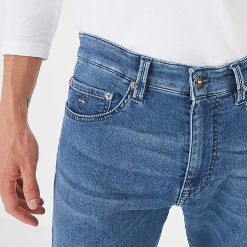 Jean regular bleu foncé - Image 3