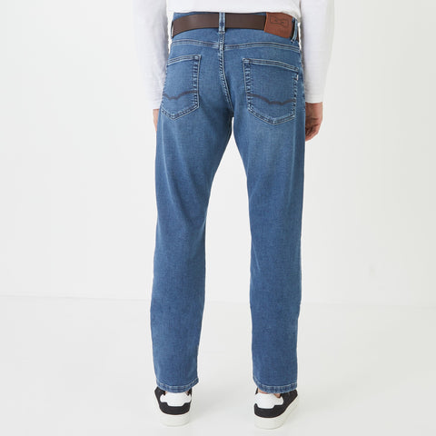Jean regular bleu foncé - Image 2