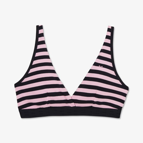 Soutien-gorge triangle rayures - Image 1