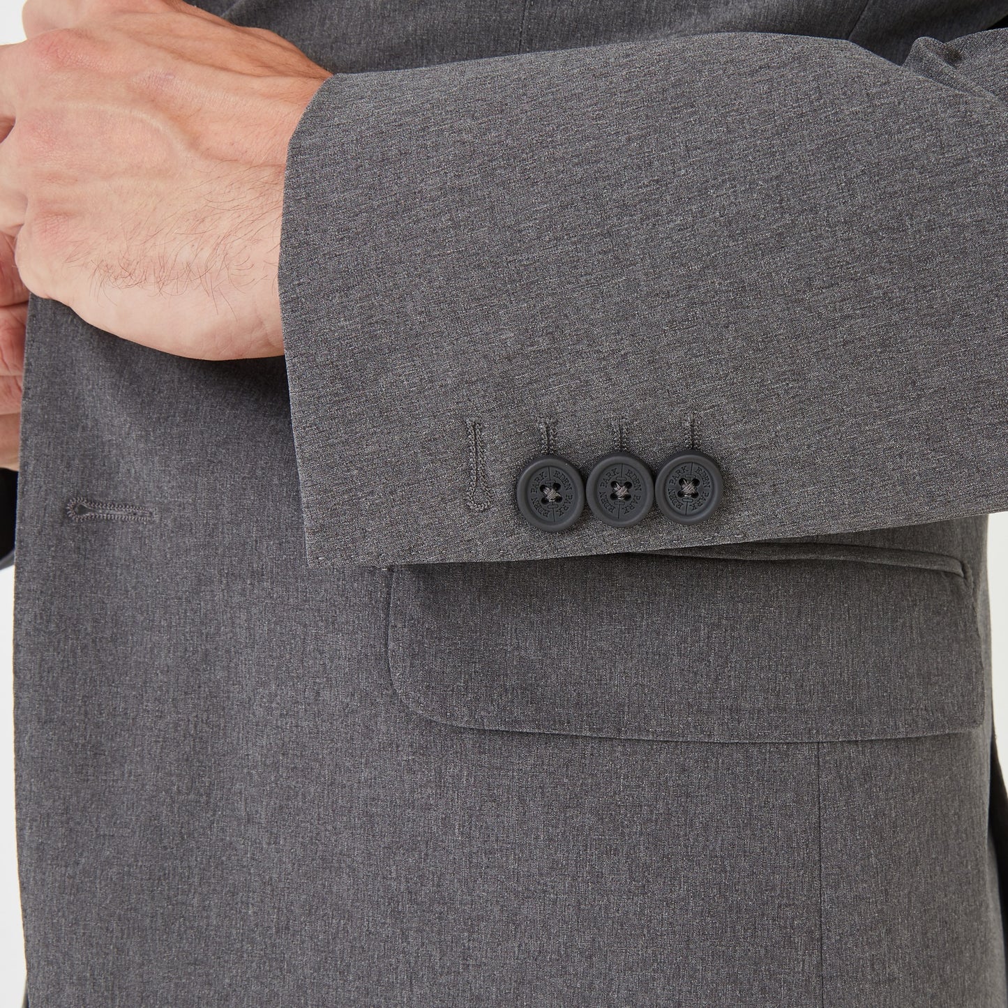 Grey marled blazer