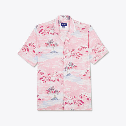 Blouse with exclusive palm tree print - Image 2