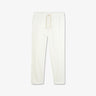 Pantalon chino velours élastiqué blanc