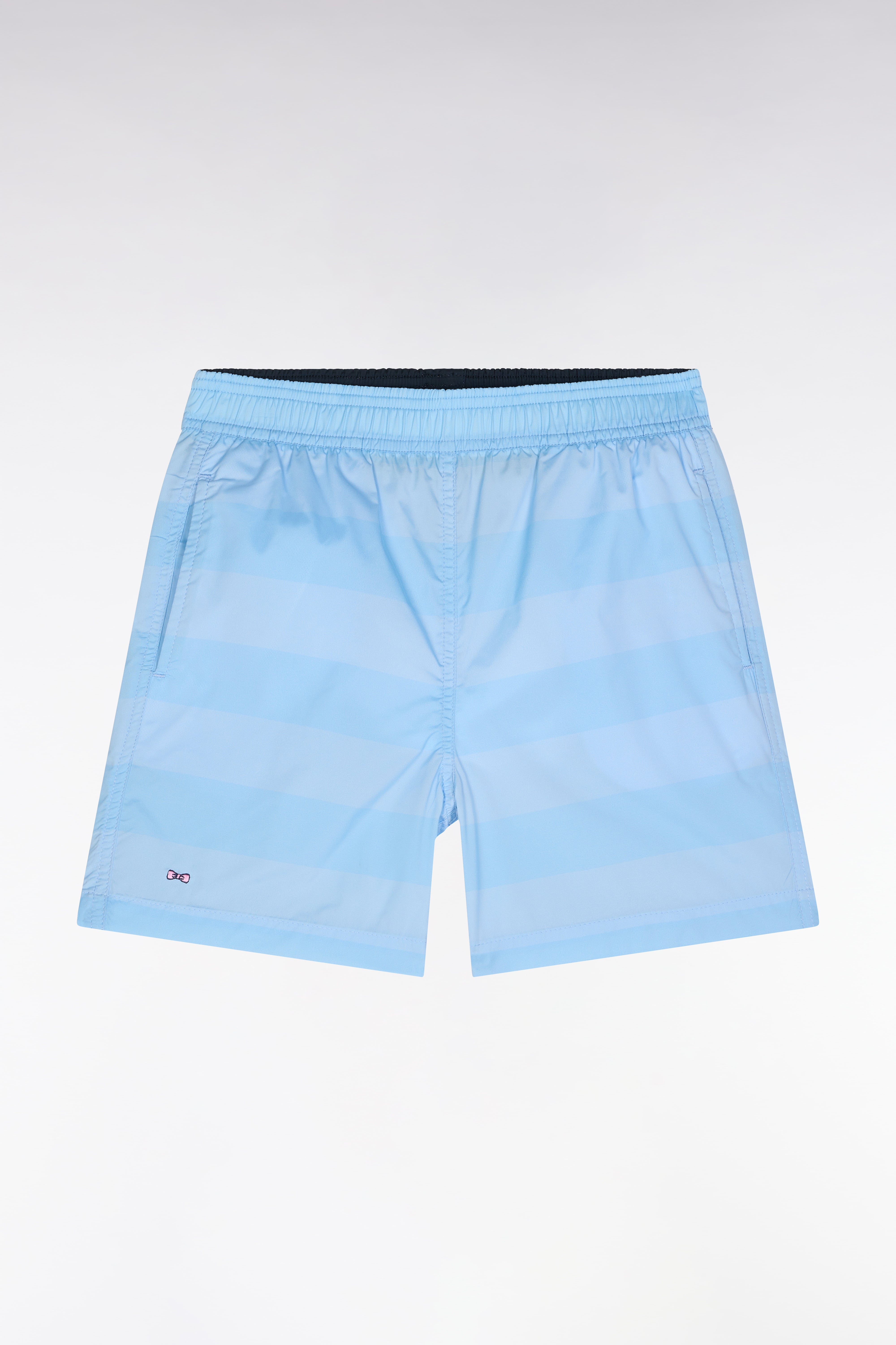 costume da bagno bambino azzurro cielo cerchiato