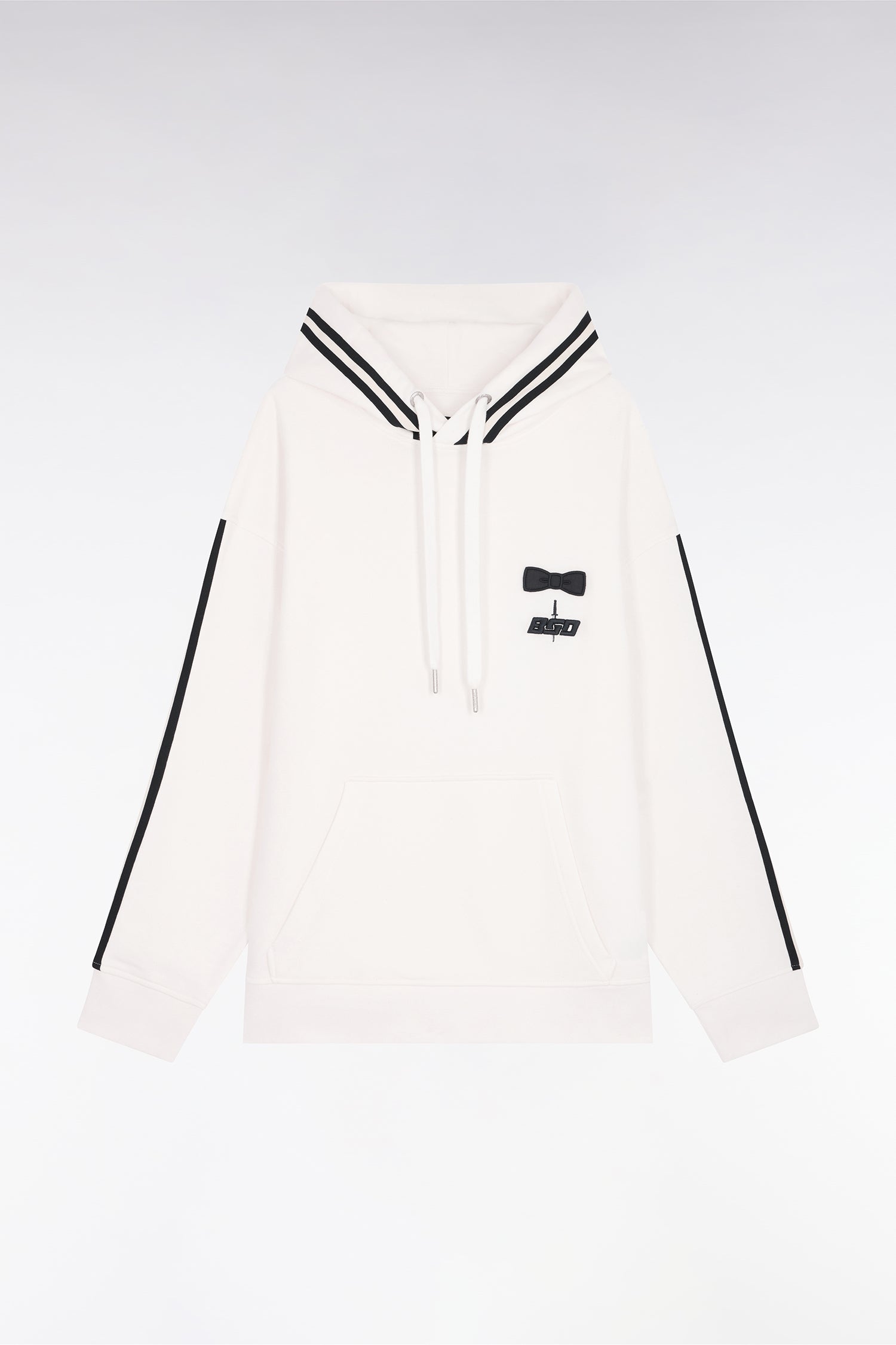 Sweat oversize écru Benoît Saint Denis x Eden Park