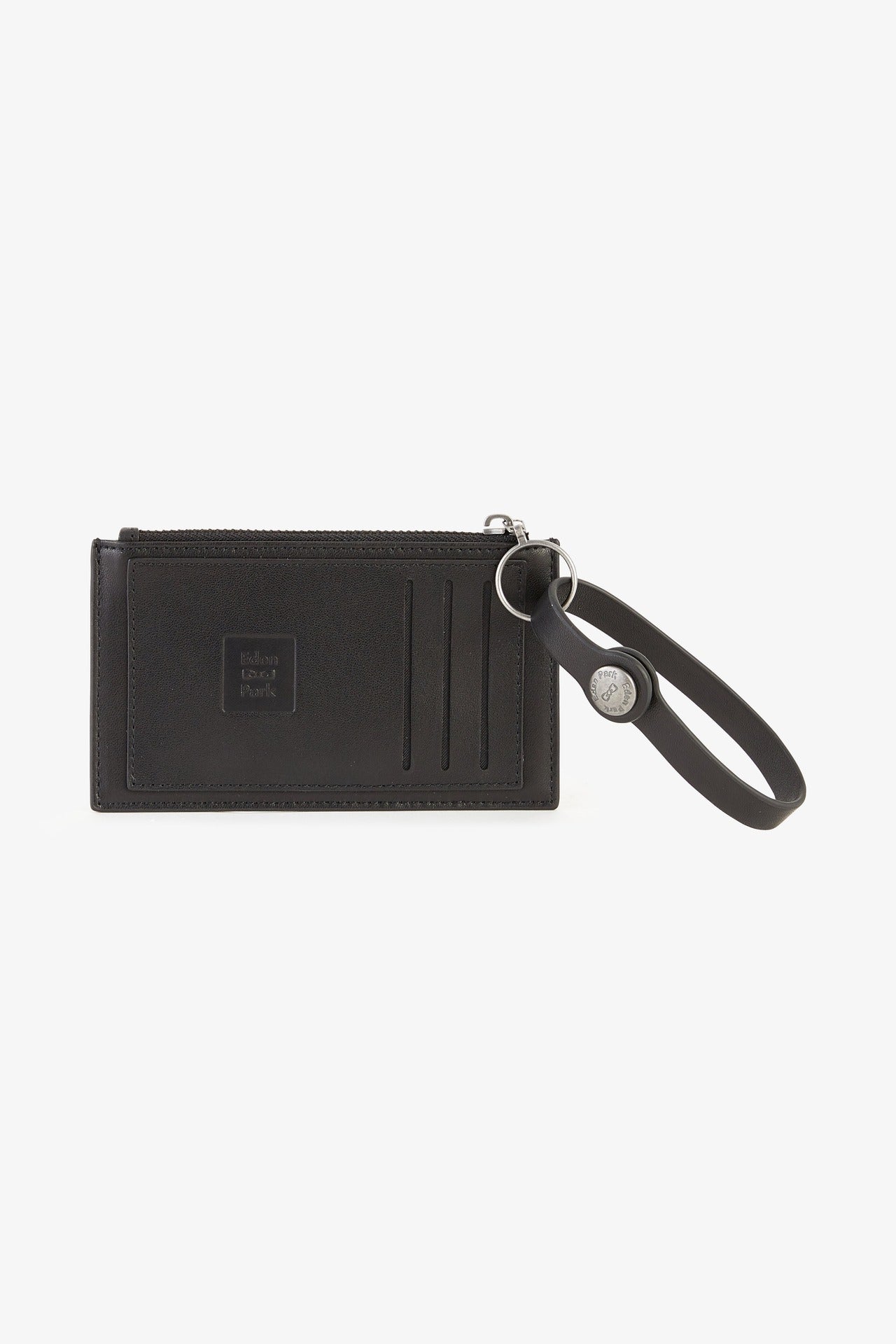 Black leather sleeve