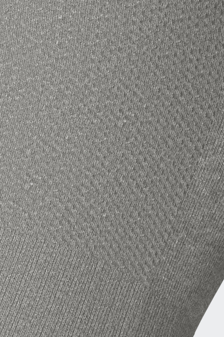 Paire de chaussettes basses grises en coton stretch