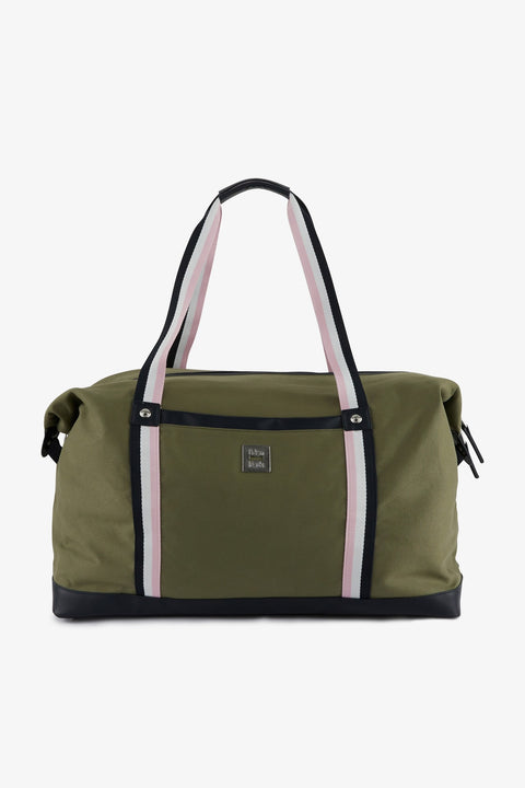 Sac de voyage en tissu kaki - Image 1