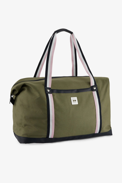 Sac de voyage en tissu kaki - Image 3