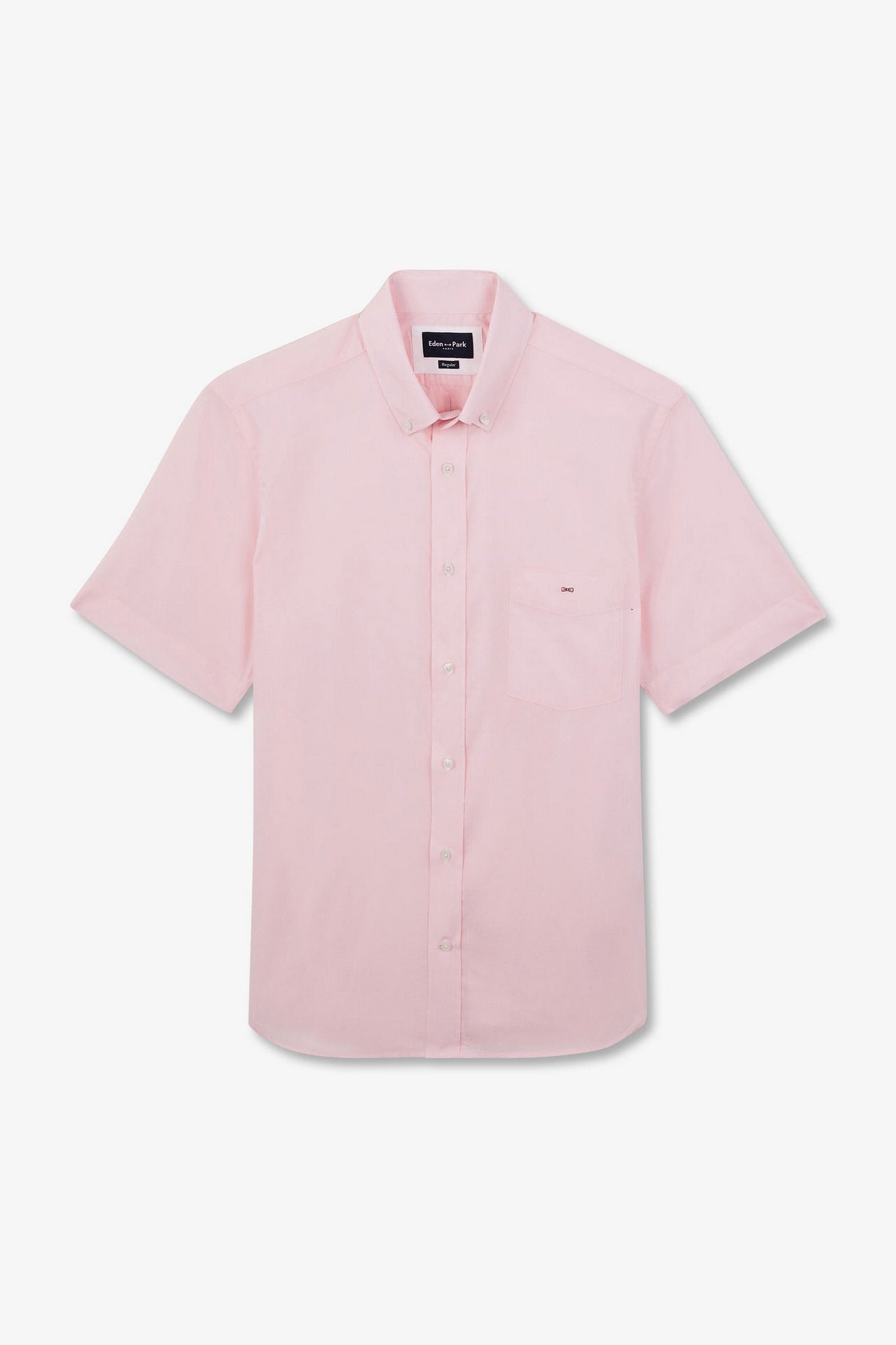 Chemisette rose en coton dobby Eden Park