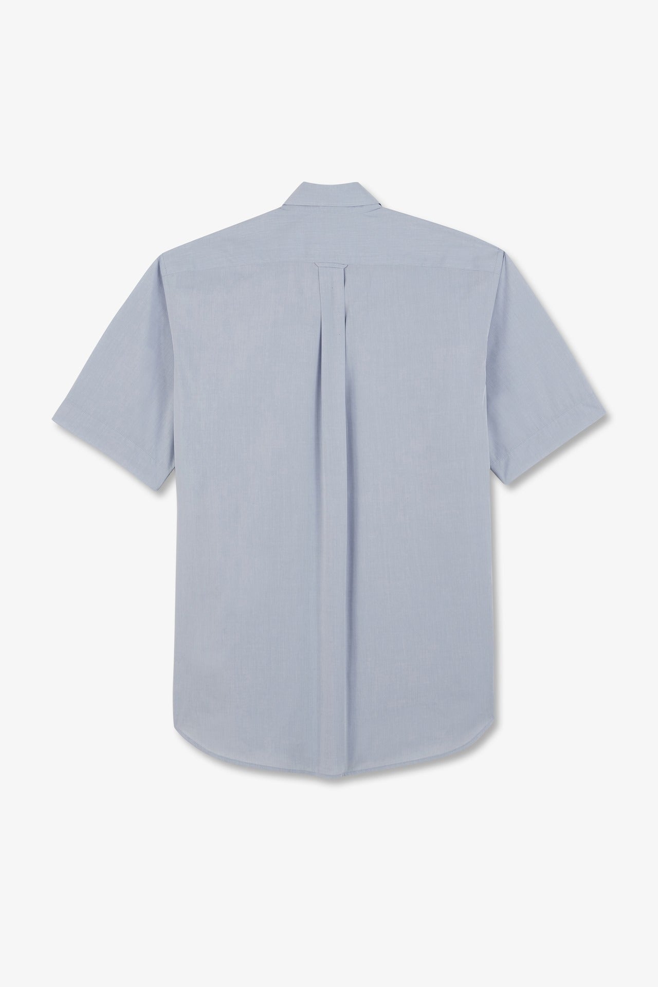 Chemisette bleue unie