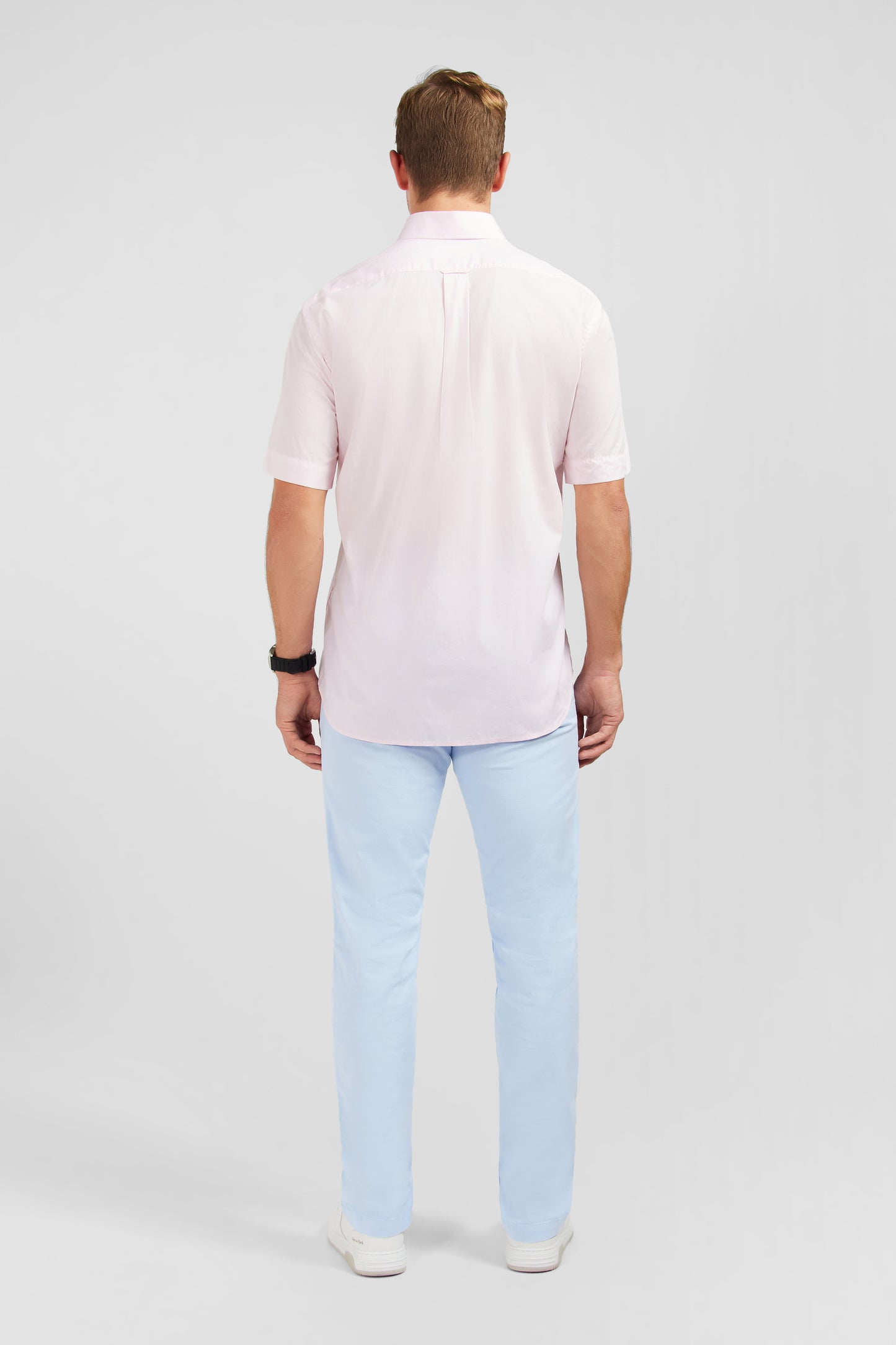 Chemisette rose unie