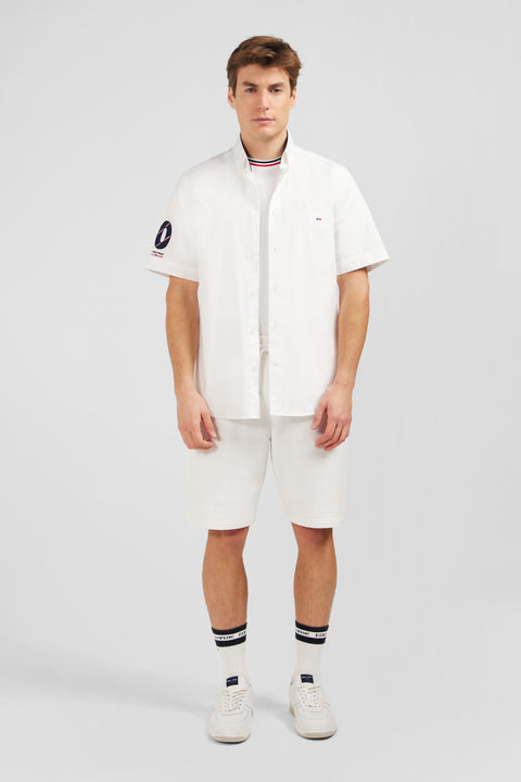 White shirt with France XV embroidery - Image 1