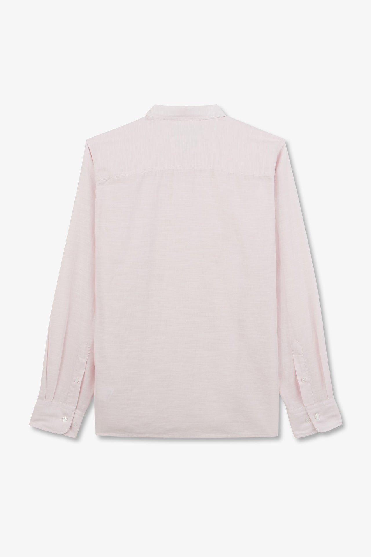 Chemise rose unie