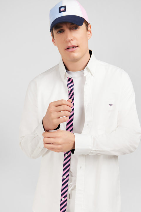 White shirt with Eden Park embroidery - Image 3