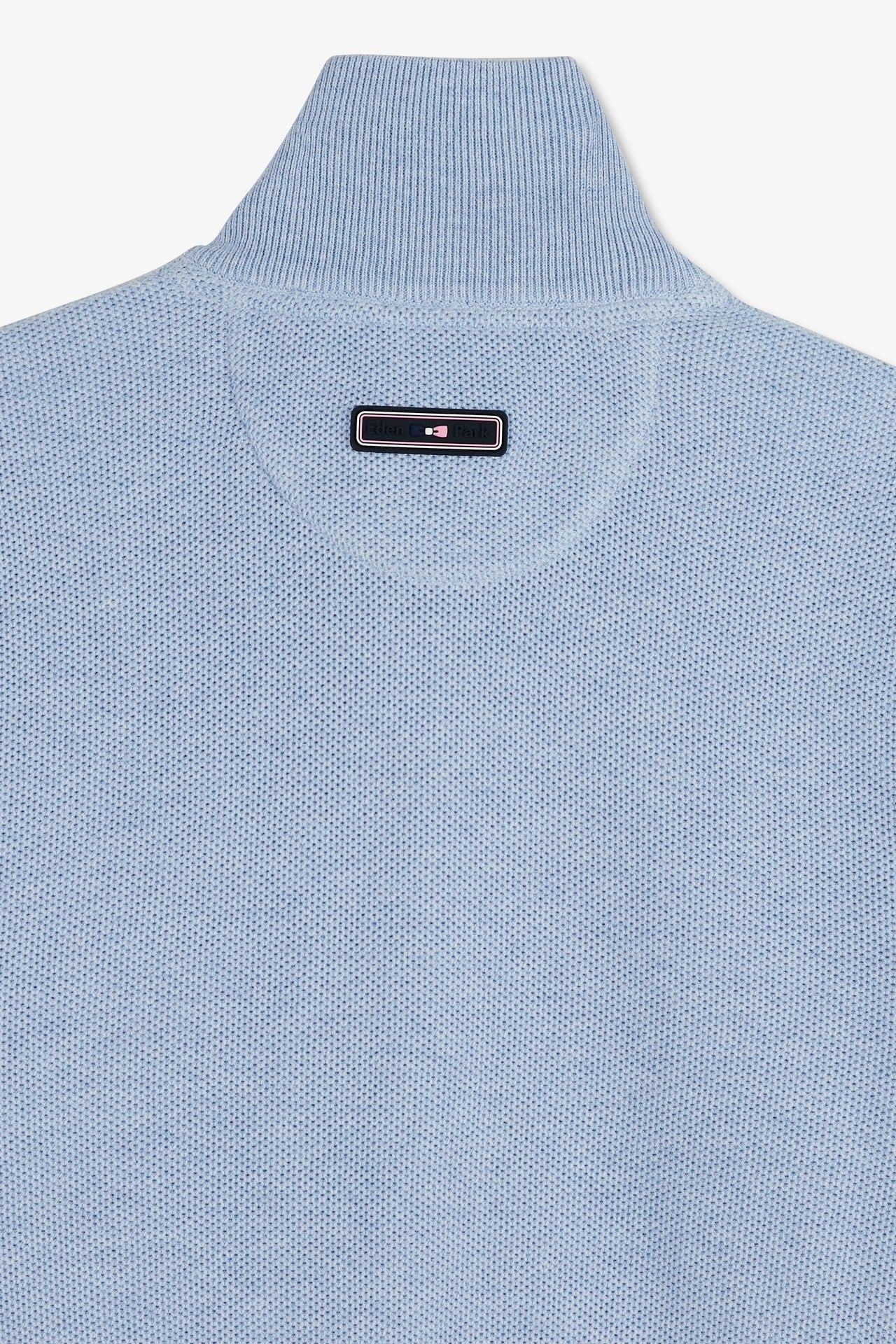 Cardigan zippé bleu