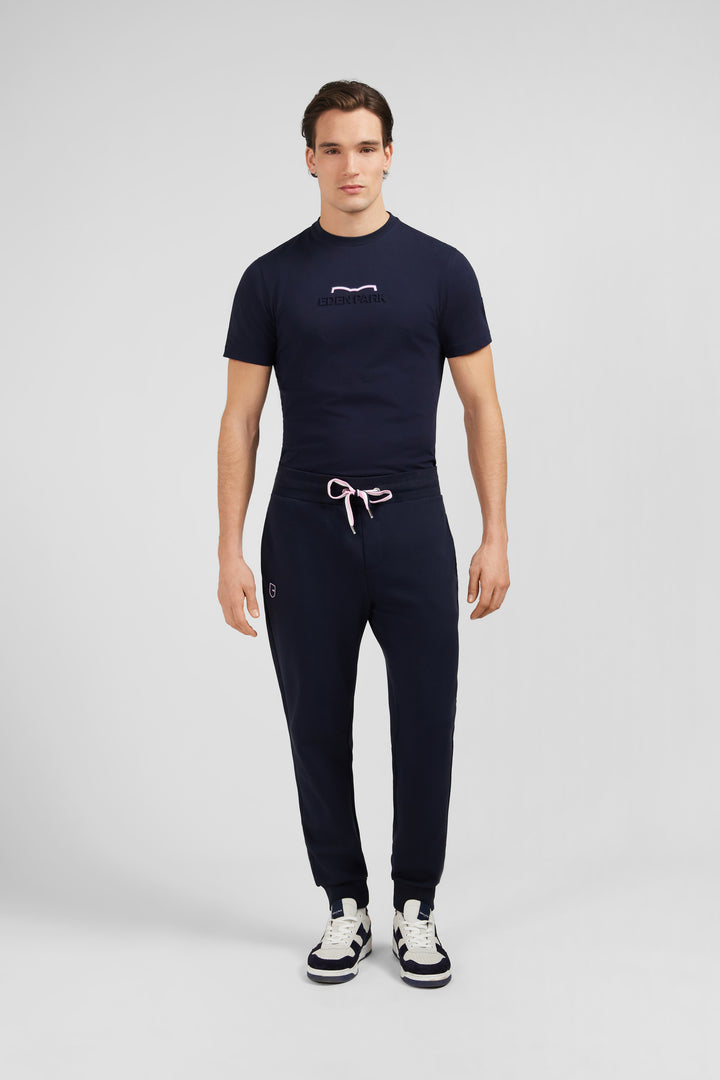 Pantalon de jogging bleu marine uni
