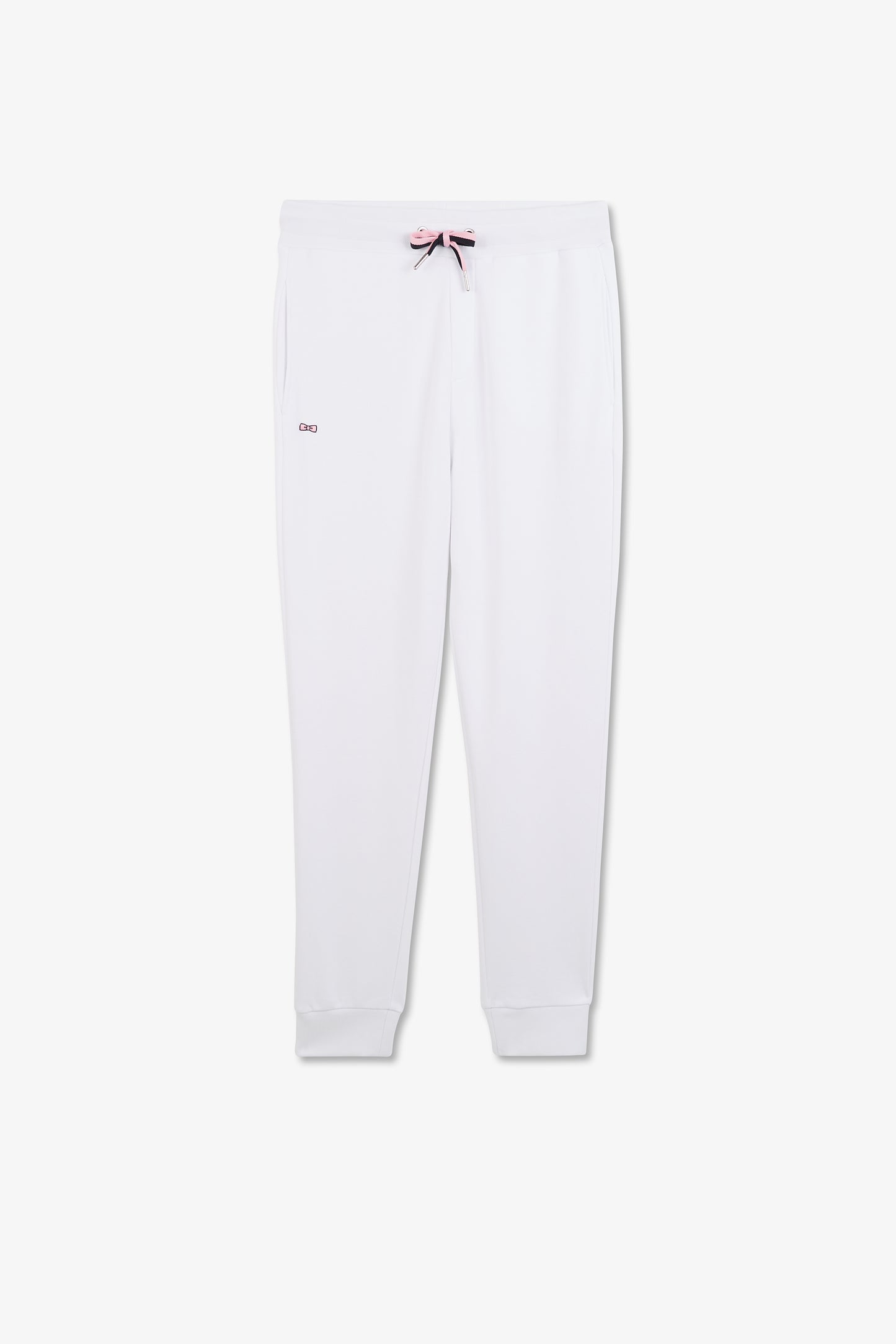 White jogging bottoms
