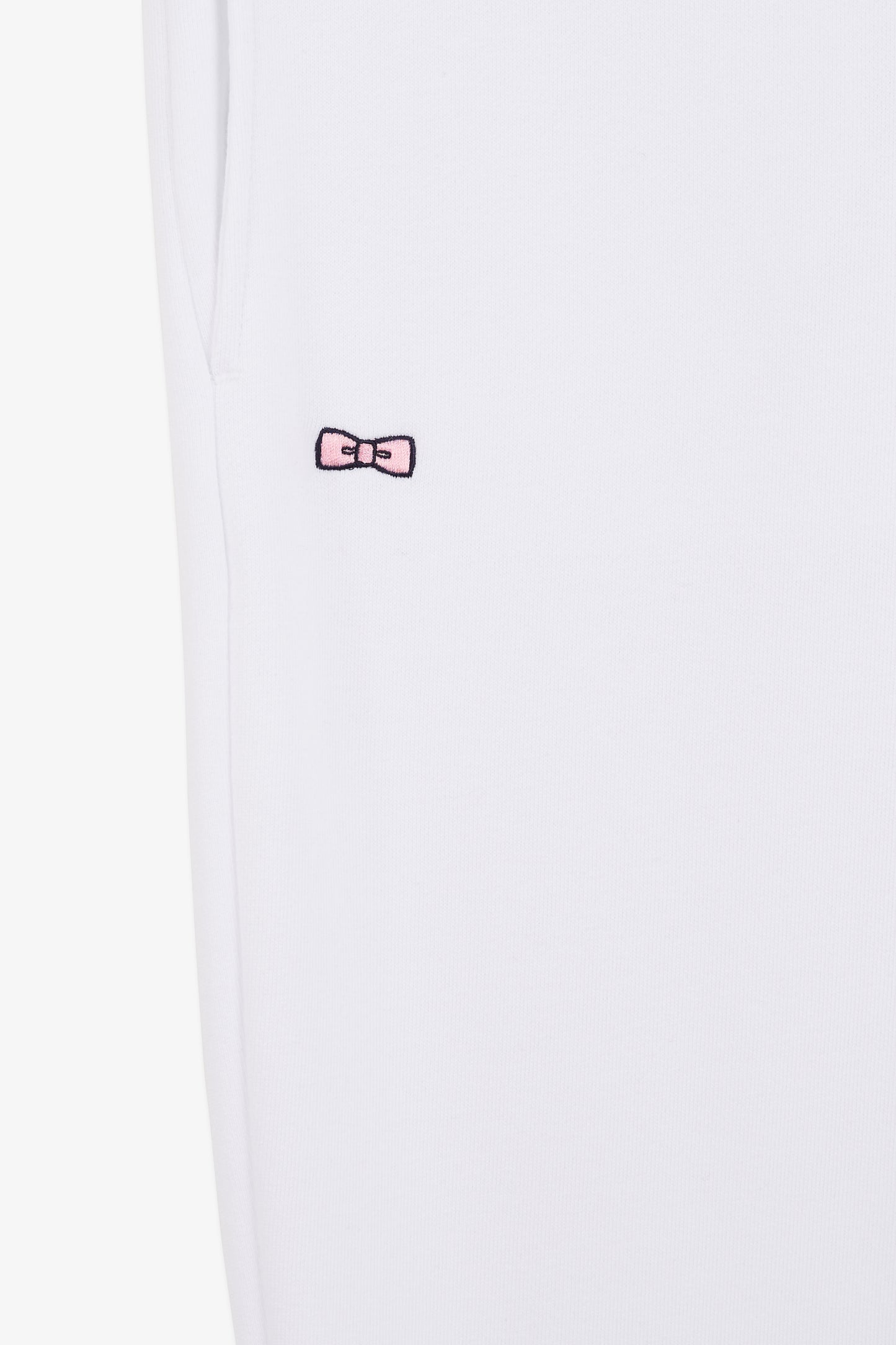 White jogging bottoms