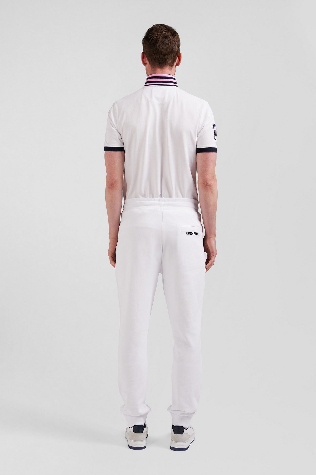 White jogging bottoms