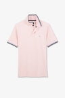 Polo rose en coton Pima