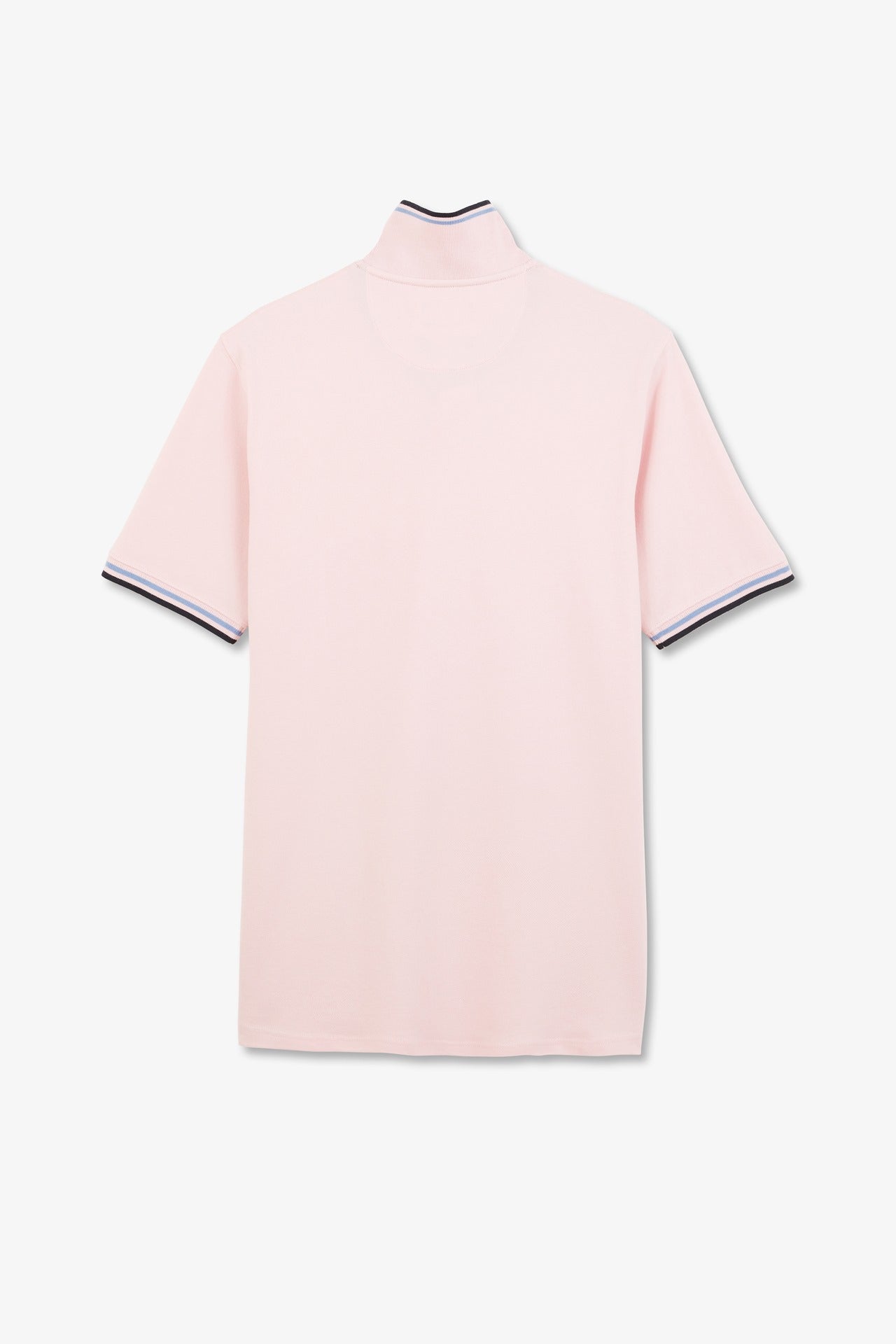 Polo rose en coton Pima