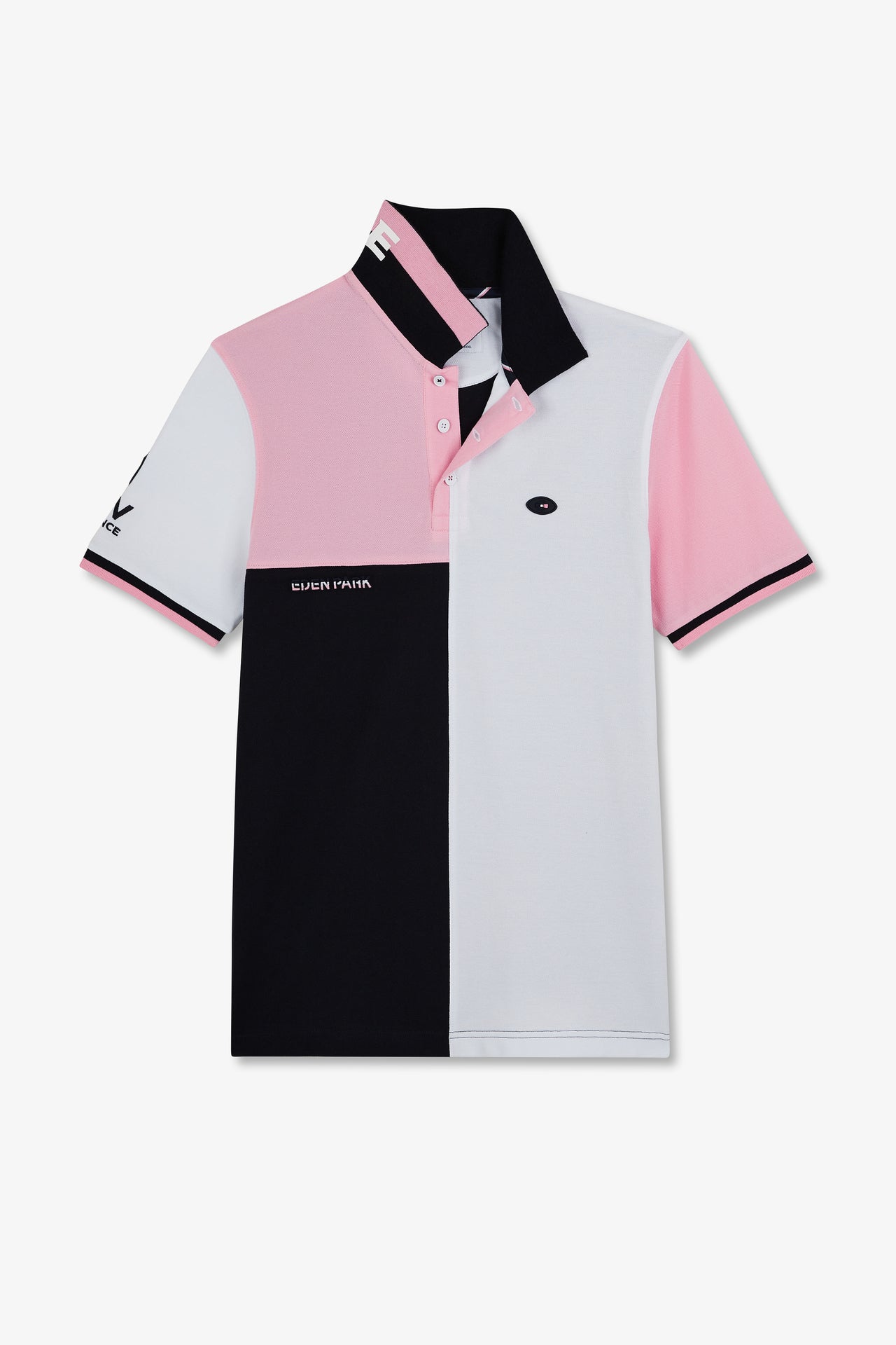 Polo colorblock à manches courtes XV de France