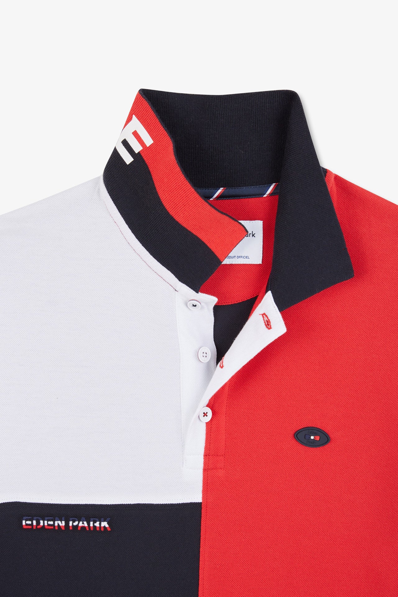 Poloshirt Colorblock kurzärmelig XV de France