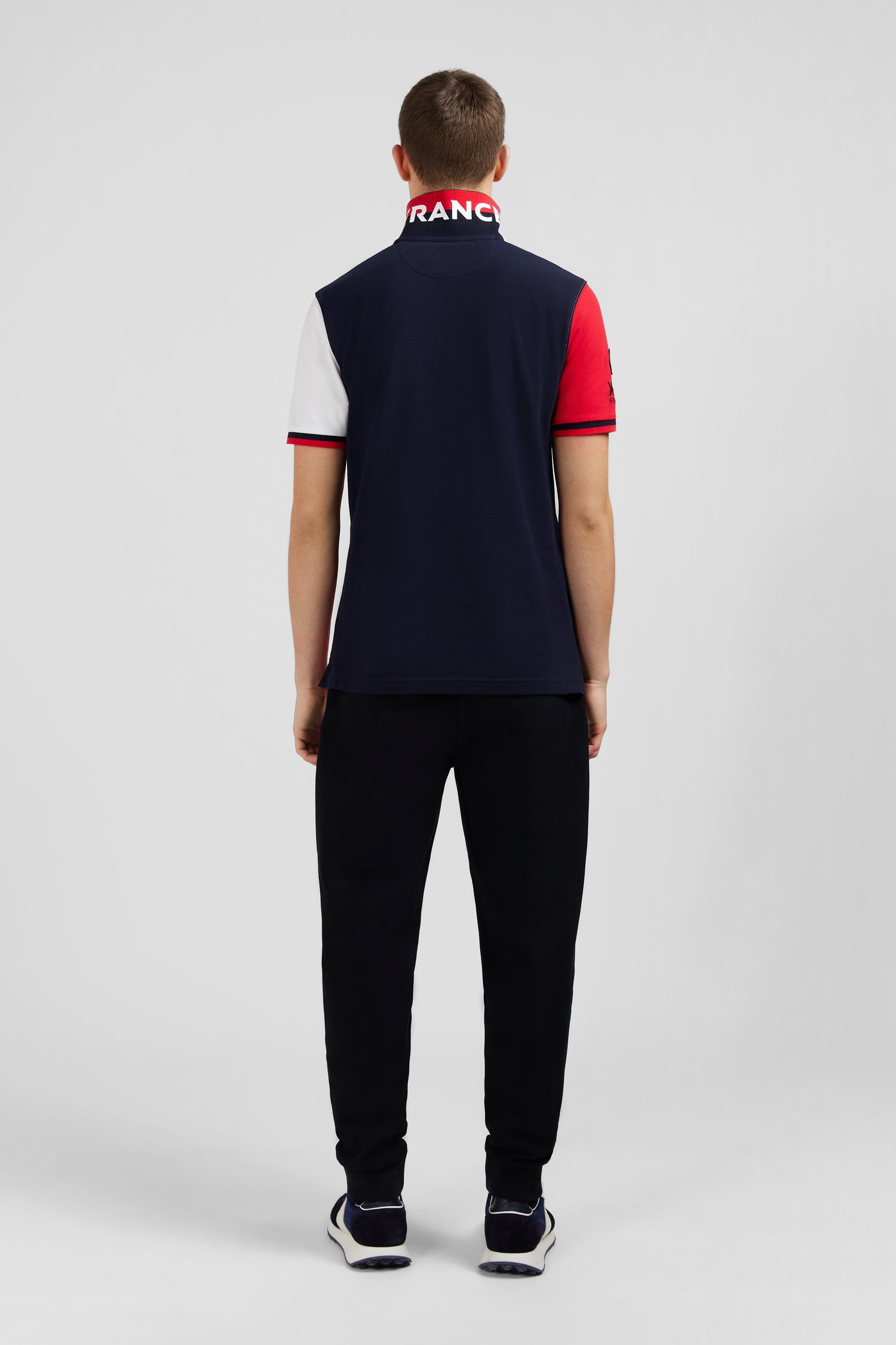 Poloshirt Colorblock kurzärmelig XV de France