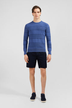 SEO | Navy Blue Man Sweater