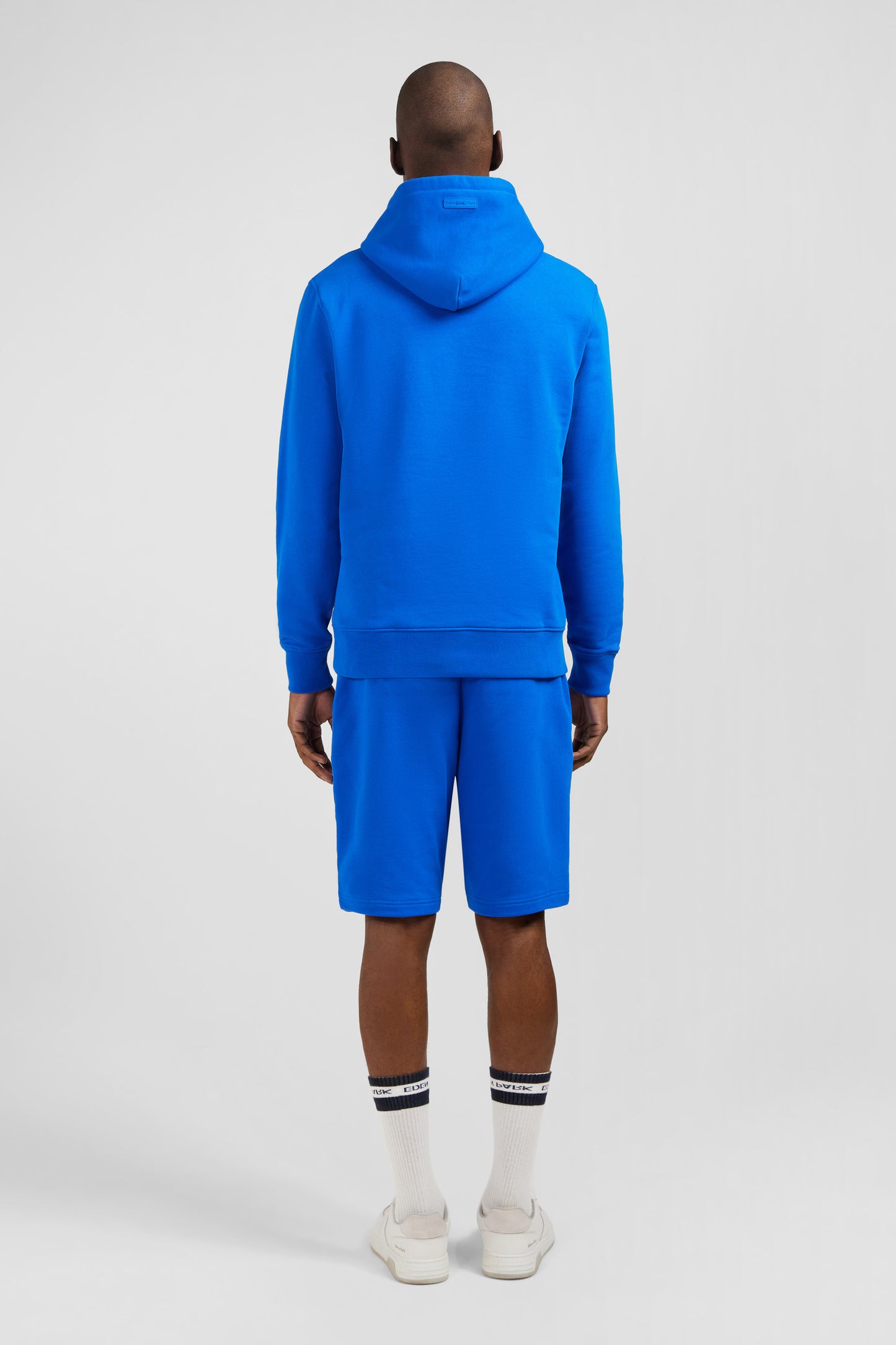 Blue hoodie