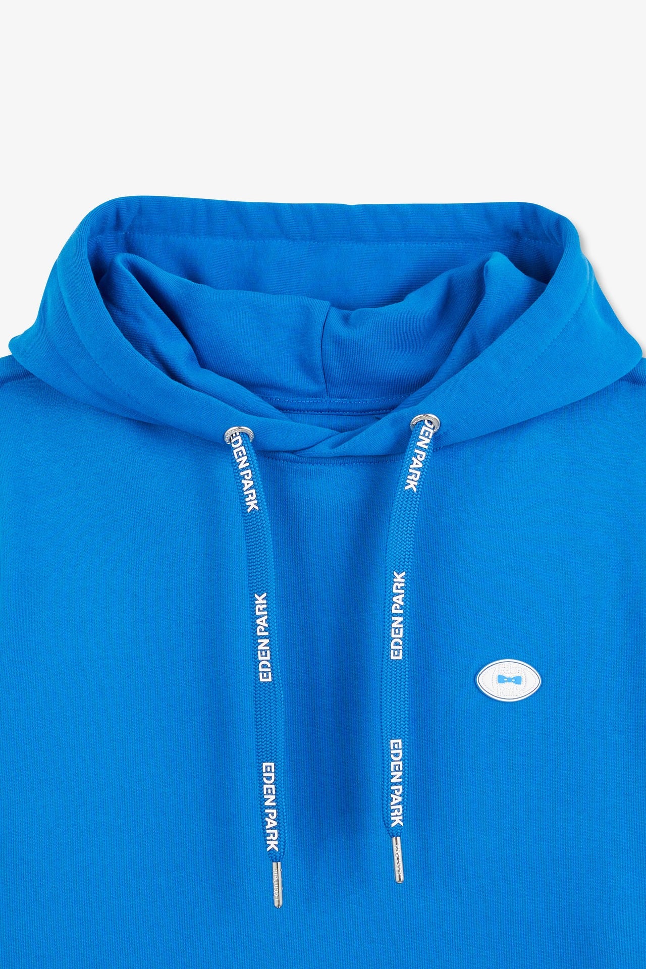 Blue hoodie