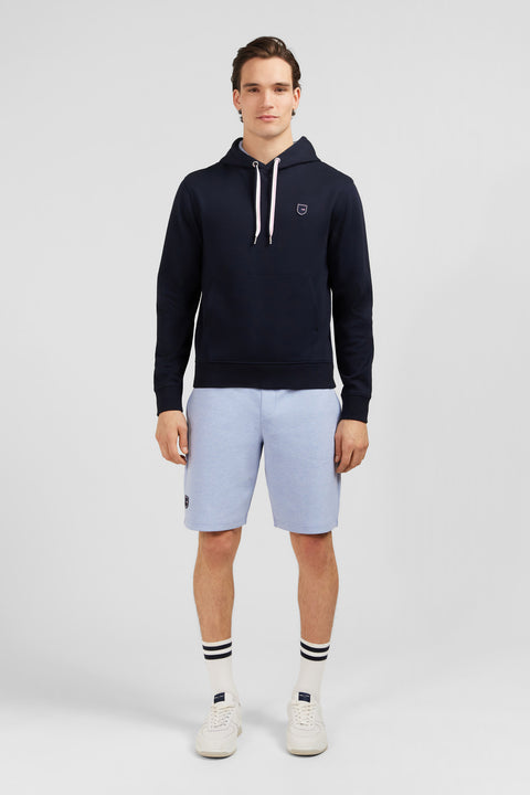Sweat bleu marine à capuche - Image 1