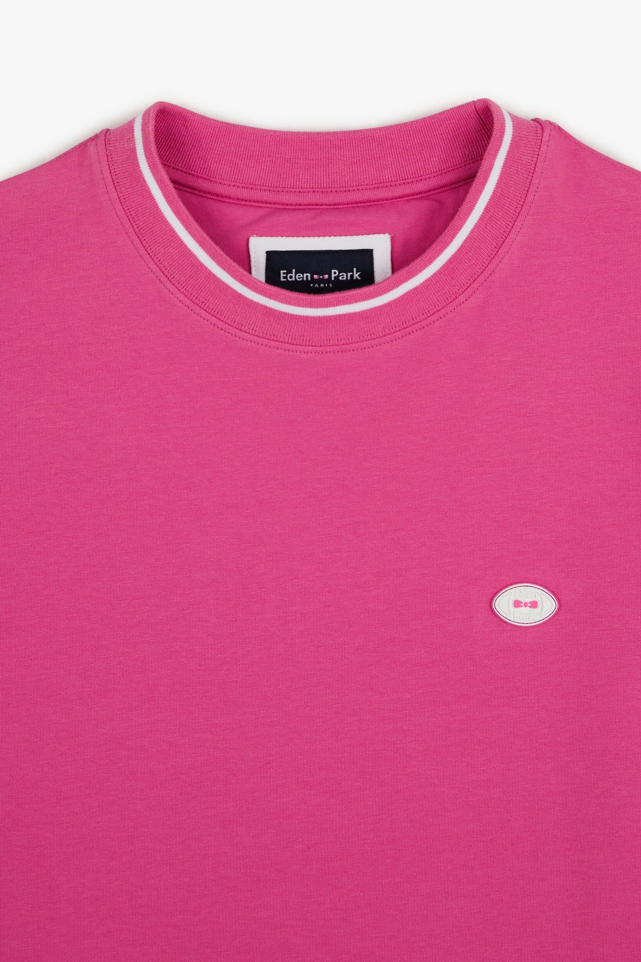 T-shirt rose à manches courtes