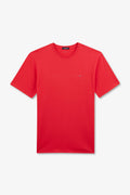 T-shirt rouge à manches courtes
