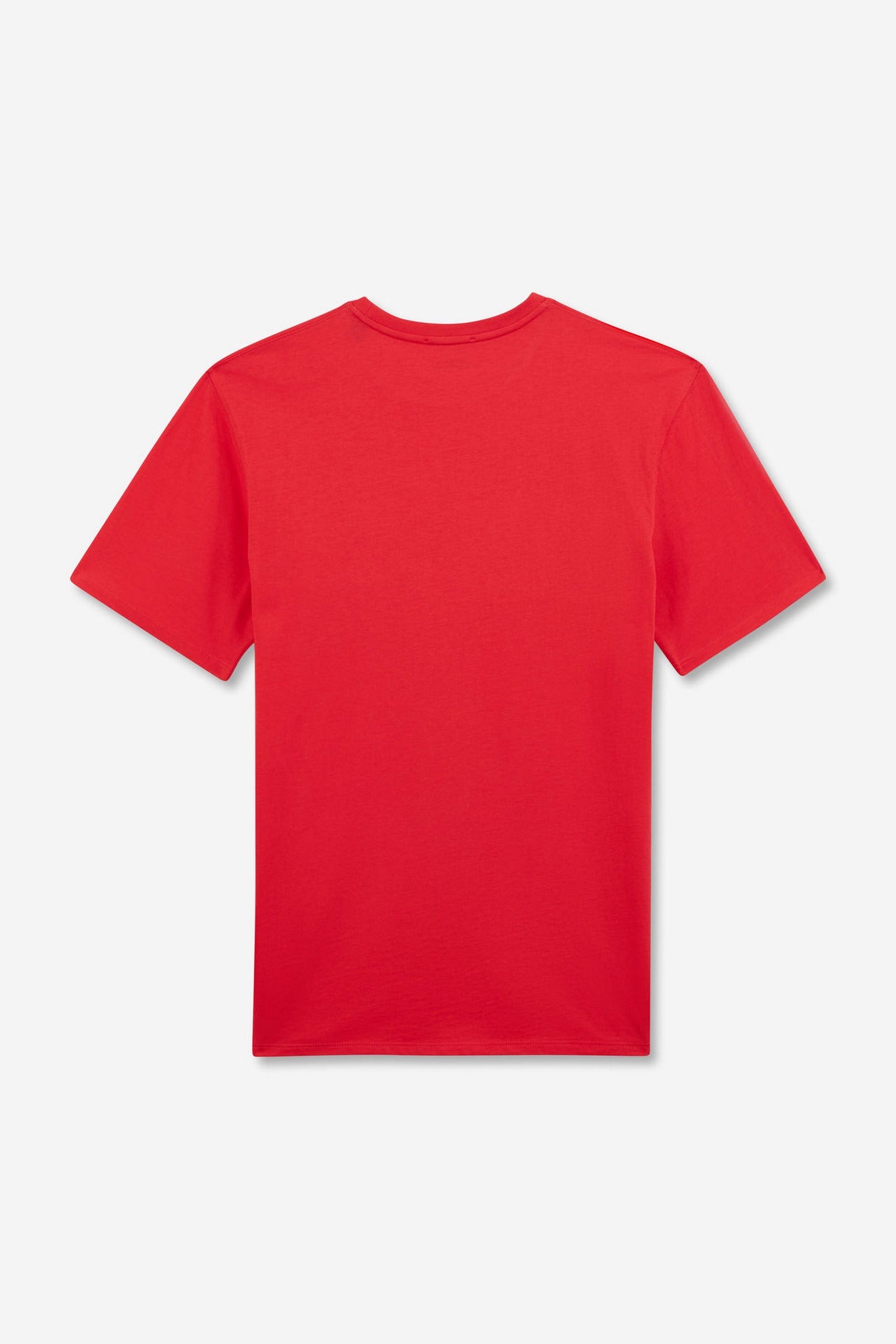 T-shirt rouge à manches courtes