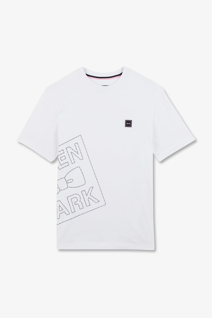 T-shirt blanc imprimé Eden Park