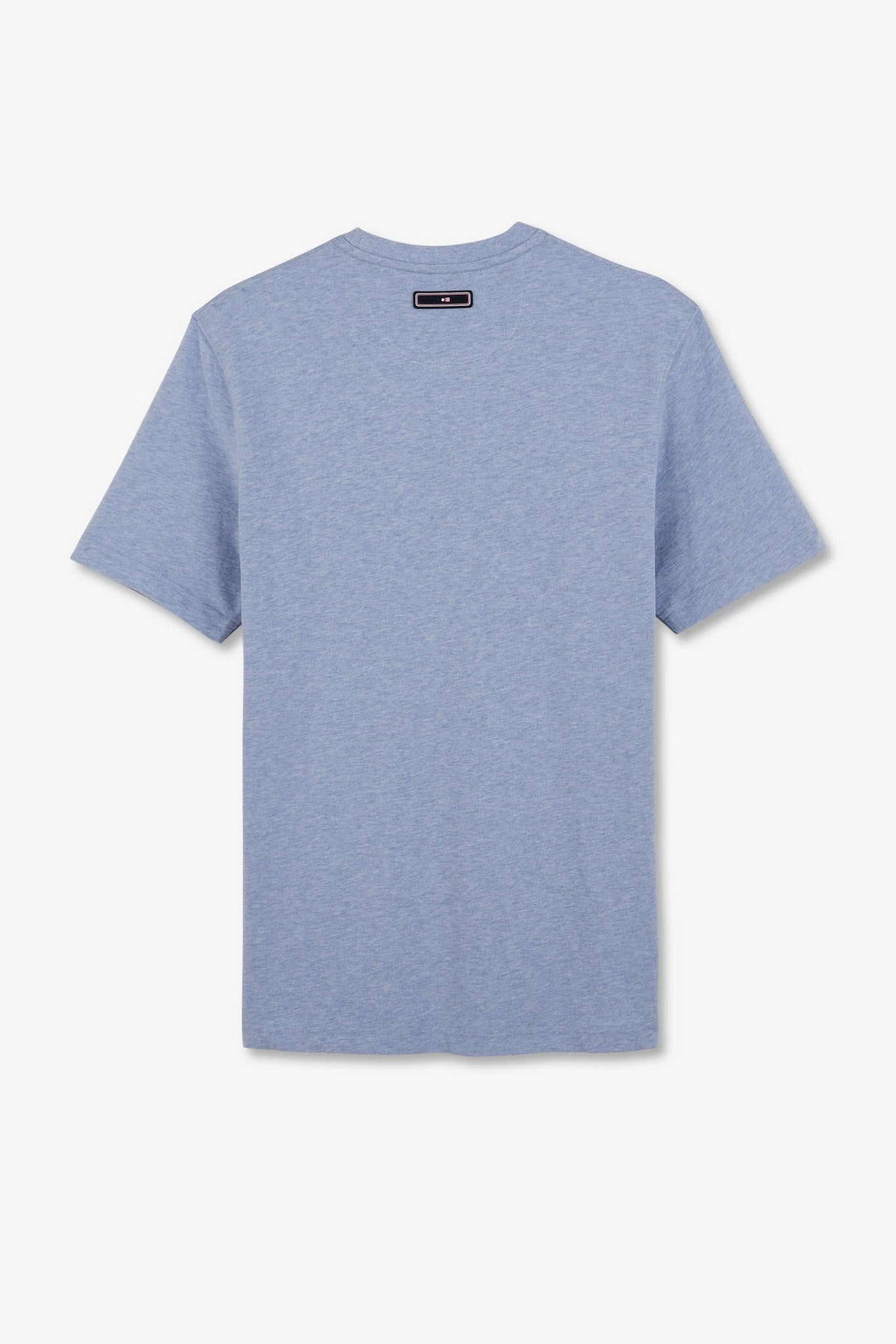 T-shirt bleu clair à double inscription Eden Park