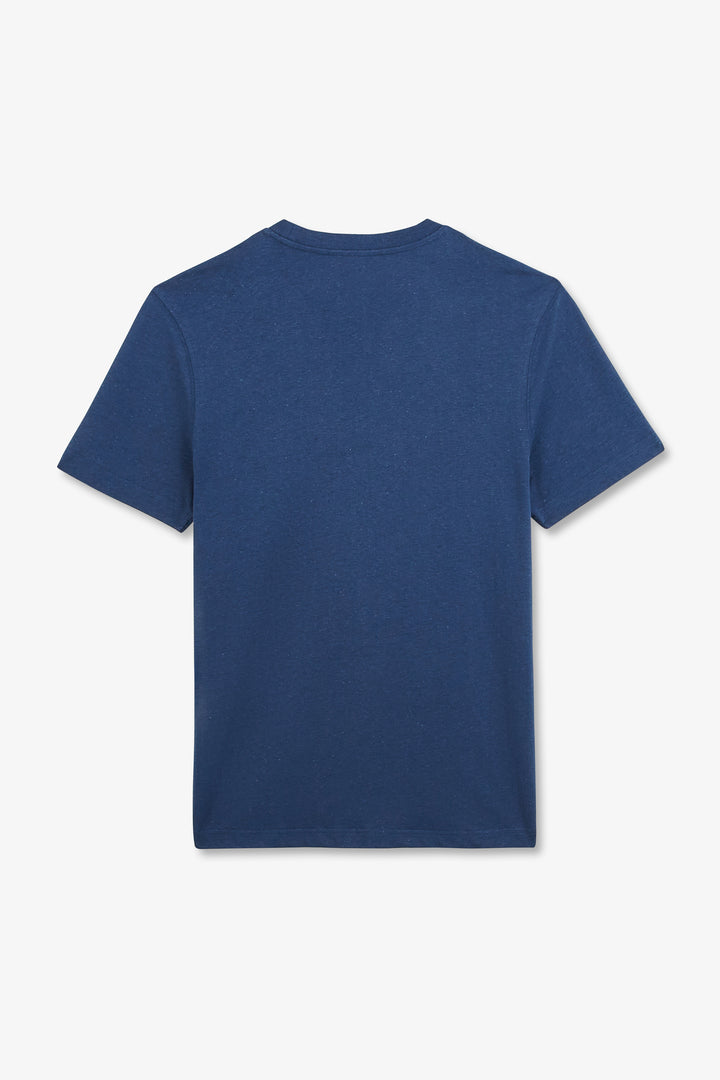 T-shirt manches courtes bleu