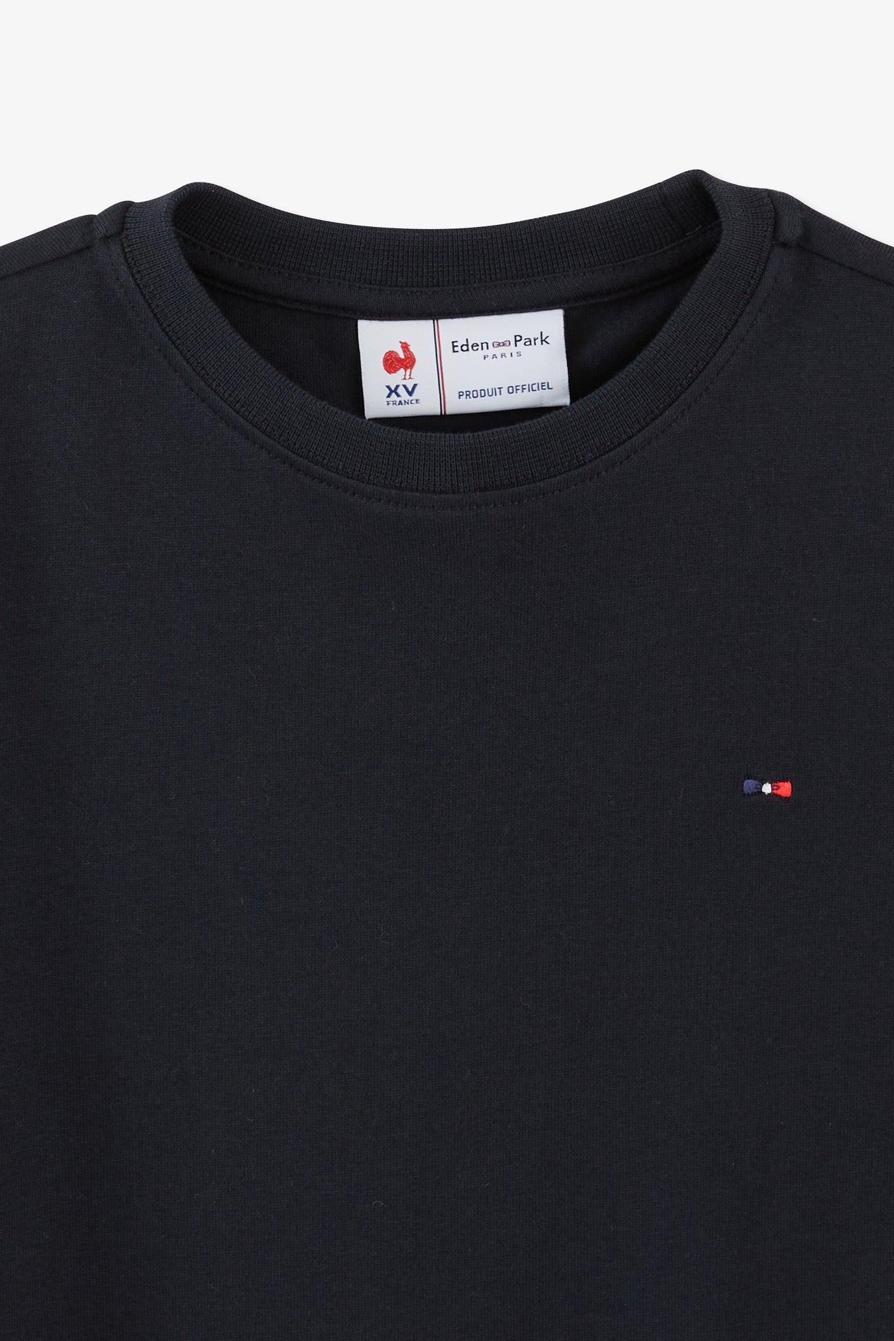 T-shirt marine XV de France en jersey coton